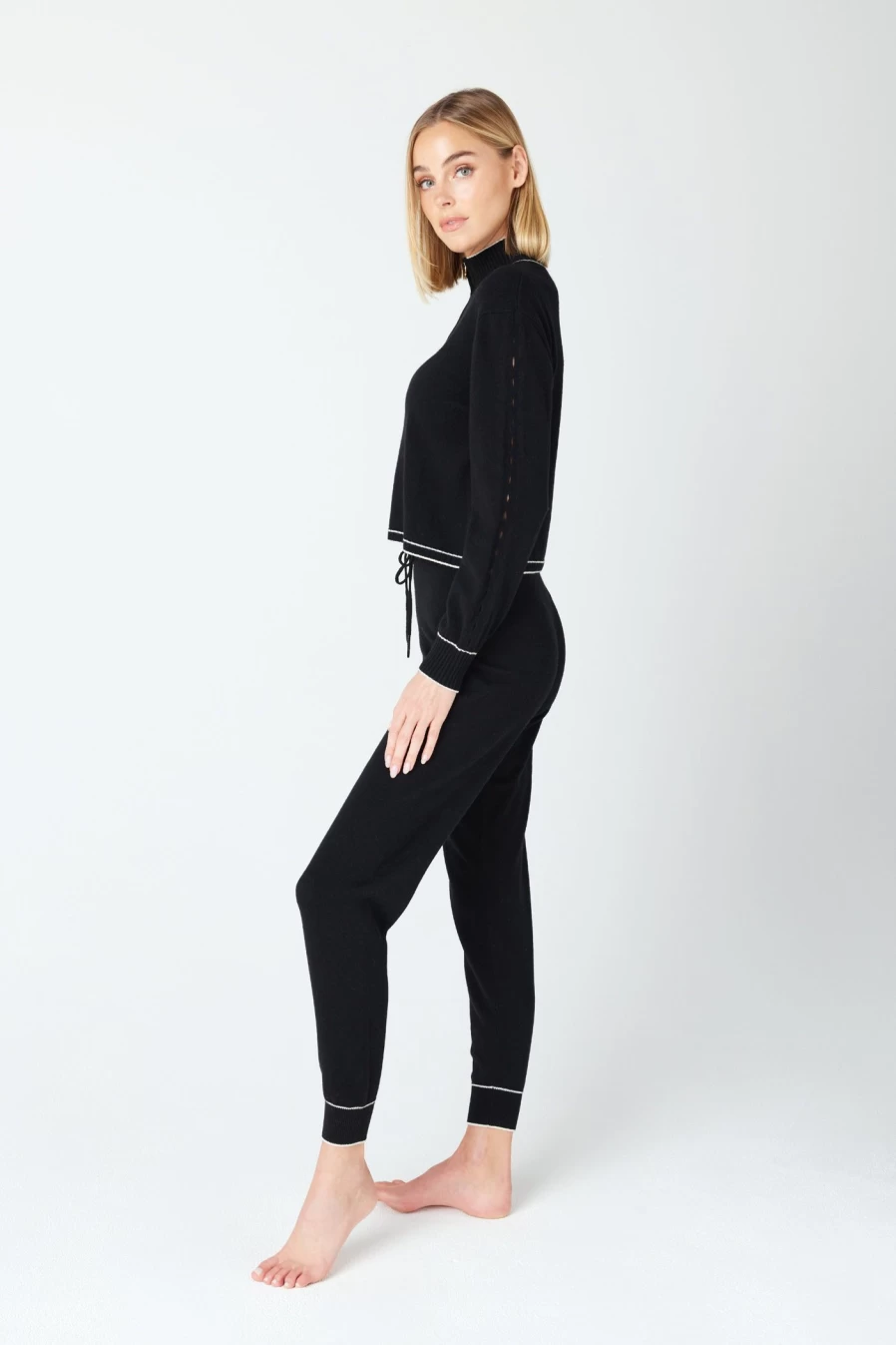 GIGI C Women's Alice High-Waisted Comfort Jogger Pants for Casual Wear